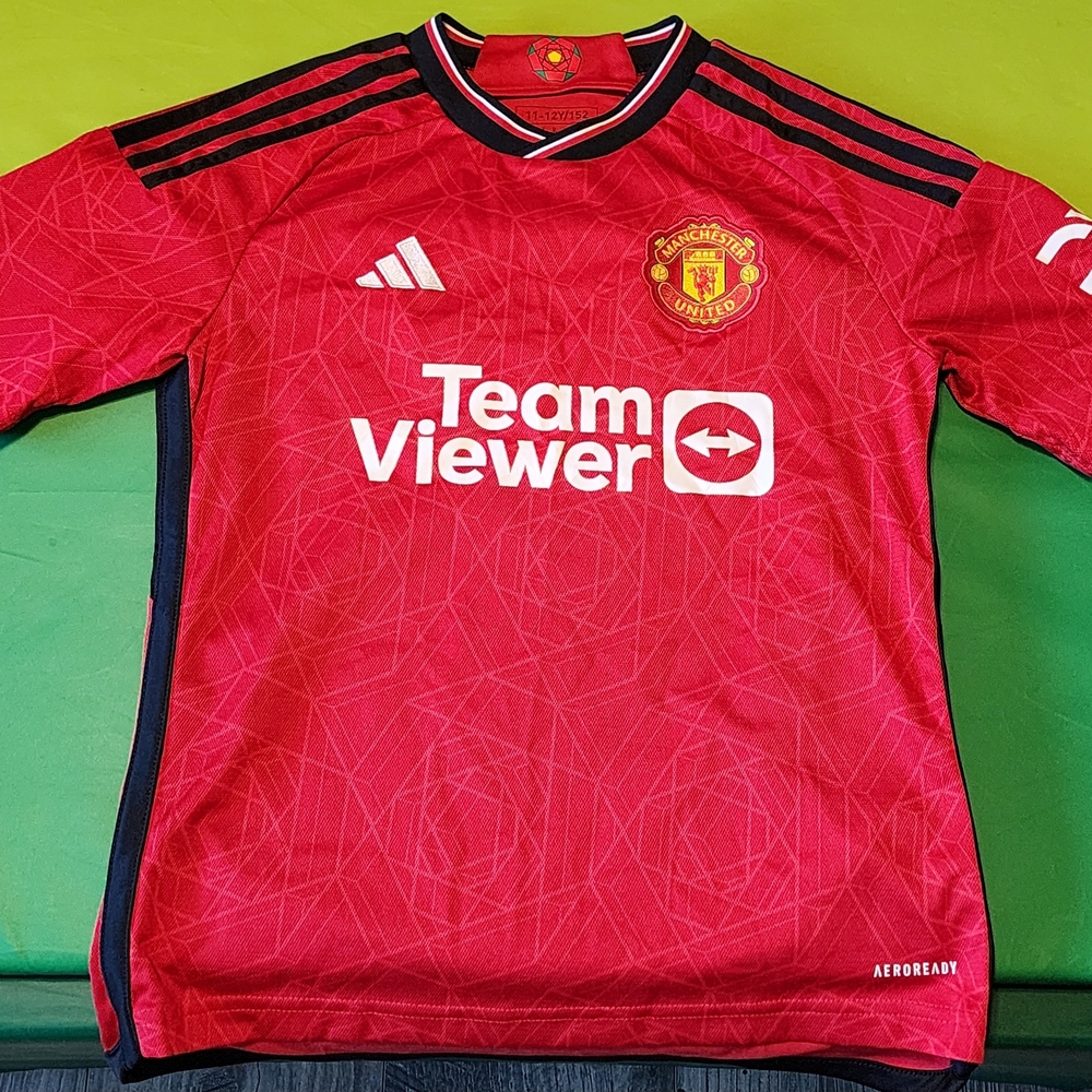 Adidas Youth Man UTD 23/24 Home Jersey